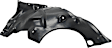 Front, Driver Side, Rear Section Fender Liner