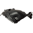 Front, Driver Side, Rear Section Fender Liner CAPA Certified