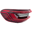 Driver Side, Outer Tail Light, with Bulb, LED, Mounts On Body, Type 1