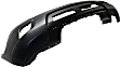 Rear Primed Bumper Cover, Without Parking Aid Sensor Holes, CAPA CERTIFIED