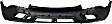 Rear Primed Bumper Cover, Without Parking Aid Sensor Holes, CAPA CERTIFIED
