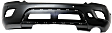 Rear Primed Bumper Cover, With Parking Aid Sensor Holes, CAPA CERTIFIED