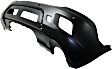 Rear Primed Bumper Cover, With Parking Aid Sensor Holes, CAPA CERTIFIED