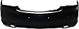 Rear Primed Bumper Cover, Premium Model, With Parking Aid Sensor Holes, With Side Object Sensor CAPA Certified
