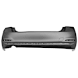 Rear Primed Bumper Cover, For Models without M Sport Package, Luxury/Moder/Sport Line, Sedan, CAPA Certified