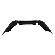 Rear Primed Bumper Cover, Base Model, CAPA CERTIFIED