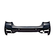 Rear Primed Bumper Cover