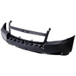 Front Primed Bumper Cover, For Models With Off Road Package, With Fog Light Holes, Without Parking Aid Sensor Holes, CAPA Certified