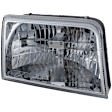 Passenger Side Headlight, with Bulb, Halogen, Clear Lens, 8 Cyl., 4.6L Engine