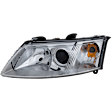 Driver Side Headlight, with Bulb, Halogen, Clear Lens, CAPA Certified