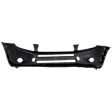 Front Primed Bumper Cover, With Wheel Opening Flare, Sport/Limited Models