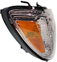 Passenger Side Headlight, without Bulb, Halogen, Clear Lens, Base Model, 8 Cyl., 4.7L Engine