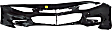 Front Primed Bumper Cover CAPA Certified