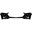 Front, Upper Primed Bumper Cover