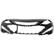 Front, Upper Primed Bumper Cover, CAPA Certified
