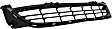 Front Bumper Grille, Textured Gray