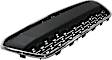 Front, Lower Bumper Grille, Textured Dark Gray, LT Model, CAPA Certified