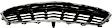 Front Bumper Grille, Primed