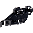 Front, Passenger Side, Upper Bumper Retainer