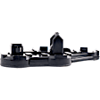 Front, Passenger Side, Upper Bumper Retainer