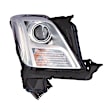 Passenger Side Headlight, with Bulb, HID/Xenon, with HID bulb and ballast, without Auto Leveling and Adaptive Lighting, CAPA Certified
