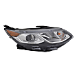 Passenger Side Headlight, with Bulb, LED, Clear Lens, CAPA Certified