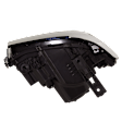 Passenger Side Headlight, without Bulb, HID/Xenon, Clear Lens, CAPA Certified