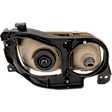 Passenger Side Headlight, without Bulb, Halogen, Clear Lens