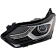 Driver Side Headlight, with bulb, HID/Xenon, with HID bulb and ballast, CAPA Certified