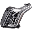 Driver Side LED Headlight, With bulb(s), OE Comparable Finish