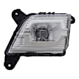 Front, Passenger Side Fog Light, With bulb(s), LED, CAPA CERTIFIED