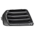 Front, Driver Side Fog Light Cover, Black