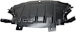 Center Engine Splash Shield, Engine Under Cover