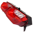 Passenger Side Tail Light, with Bulb, LED, Clear and Red Lens, Stingray Model, CAPA CERTIFIED