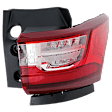 Passenger Side LED Tail Light, With bulb(s), OE Replacement,, CAPA Certified