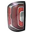 Driver Side LED Tail Light, With bulb(s), Clear & Red Lens, CAPA Certified