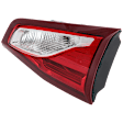 Passenger Side, Inner Halogen Tail Light, With bulb(s), OE Replacement,, CAPA Certified
