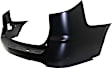 Rear, Upper Primed Bumper Cover, 6 Cyl., 3.6L Engine, Without Parking Aid Sensor Holes, CAPA Certified