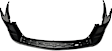 Rear, Upper Primed Bumper Cover, 6 Cyl., 3.6L Engine, Without Parking Aid Sensor Holes, CAPA Certified