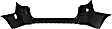 Rear, Upper Primed Bumper Cover, With Parking Aid Sensor Holes