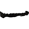 Rear, Lower Bumper Cover, Textured, With Dual Exhaust Cut Outs, CAPA Certified
