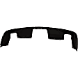 Rear, Lower Bumper Cover, Textured, With Dual Exhaust Cut Outs, CAPA Certified