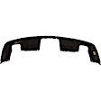 Rear, Lower Bumper Cover, Textured, With Dual Exhaust Cut Outs, CAPA CERTIFIED
