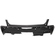 Rear Primed Bumper Cover, For Models With Park Distance Control Sensor