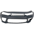 Front Primed Bumper Cover, For Models With Hood Scoop