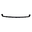 Front, Center Bumper Filler, Textured Black
