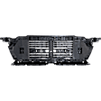Grille Assembly, Chrome Shell and Insert, CAPA CERTIFIED