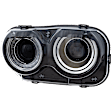 Driver Side Headlight, with bulb, HID/Xenon, with HID bulb and ballast, For Models without Air Ducts, CAPA Certified