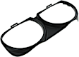 Passenger Side, Headlight Bezel, Black, 8 Cyl., 6.2L Engine