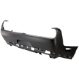 Rear, Upper Primed Bumper Cover